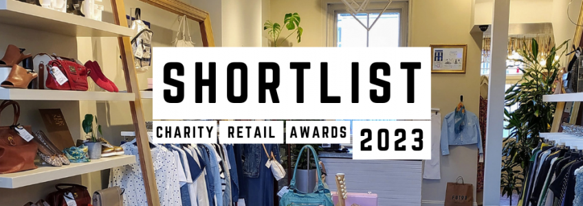 Image of charity shop interior - awards shortlist announcement